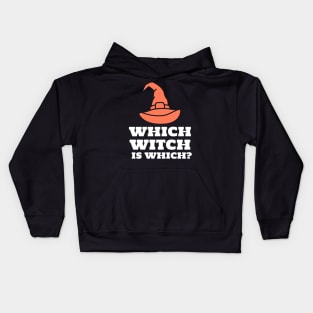 Which Witch is Which Halloween Kids Hoodie